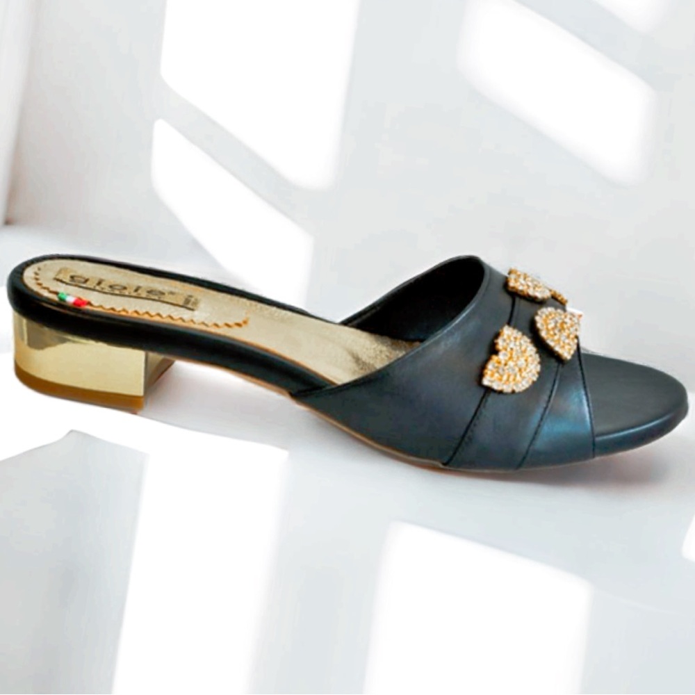 Gioie Italy Leather Mule